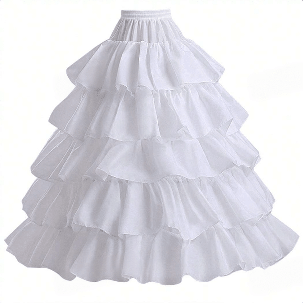 Women's Wedding Petticoat, Stiff Petticoat, Women's Autumn Clothing
