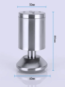 1pc Adjustable Stainless Steel 6-30cm Furniture Legs For Cabinet, Table, Sofa, Bed, Furniture Legs - Silver - View 16