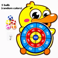 Mainan Papan Dart Bola Lengket Unicorn Kartun Hewan Besar Baru, Cocok untuk Pemecahan Teka-Teki Anak-Anak, Pilihan Unggul untuk Permainan Interaktif Dalam dan Luar Ruangan Orang Tua dan Anak-Anak, Juga Permainan Pesta Populer untuk Anak-Anak - Bebek kuning - View 9