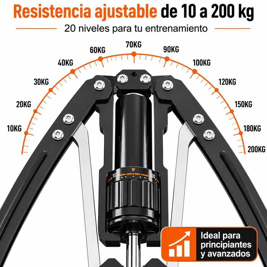 Strength Training Wrist & Forearm Exerciser - Black - View 1