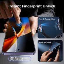 3-Pack High-Definition Tempered Glass Screen Protector With Auto-Dust Removal Function, Compatible With Samsung Galaxy S25 6.2 Inch, Full Coverage High-Definition Tempered Glass Film, Bubble-Free Installation, 9H Hardness, Ultrasonic Fingerprint Unlock, Includes Installation Kit, Compatible With Phone Cases - 3PCS - View 2