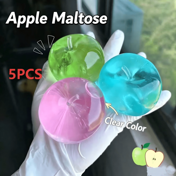 1 Peça Bola Anti-Estresse Macia e Maleável, Aroma de Chá Verde & Maçã Verde Maltose, Textura Super Macia Como Manteiga, Brinquedo Anti-Estresse, Brinquedo Infantil, Adequado para Decoração de Mesa, Presente de Festa de Halloween, Prêmio de Sala de Aula, Decoração de Feriado