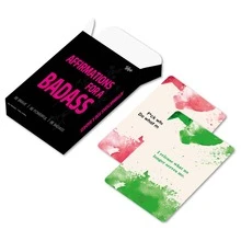 55pcs Positive Affirmation Cards, Self-Love Healing & Motivational Cards, Suitable For Daily Life & Work, Containing 5 Themed Cards, Perfect Gift For Holidays/Valentine's Day - View 5
