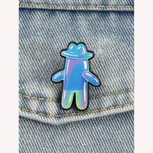 Cartoon Bubble Buddy Enamel Brooch Classic Anime Character Merchandise Fun Lapel Pin Jewelry Gift For Friends - Multicolor - View 5