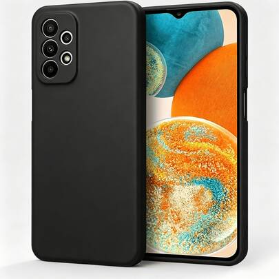 Mat Mat Parmak İzi Tutmayan Terleme Karşıtı Yumuşak Telefon Kılıfı, Yükseltilmiş Lens ve Ekran Korumalı, Tam Kapsamlı, Darbe Emici, Hassas Kesimli, İnce, Hafif, Günlük Kullanıma Uygun, Minimalist Koruyucu Kılıf, Galaxy A73/A72/A53 5G/A52 5G/A33 5G/A32 5G/A32 4G/A23 5G/A13 4G/A71 5G/A71 4G/A51 5G/A51 4G/M51/M31S/M04S ile Uyumlu