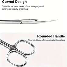Stainless Steel Cuticle Trimmer Nail Clipper Dead Skin Remover Nail Care Tool - Silver - View 2