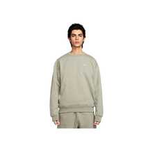 Nike Solo Swoosh Fleece Crewneck 'Army' Green Tops Men - 彩色 - 查看 3