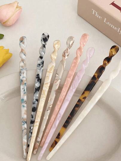 4/2/1 Stück Damen Blumen Haarspangen, Vintage neuer chinesischer Stil Haarnadeln, moderne Hochsteckfrisur Haaraccessoires, einzigartiges Design, traditionelle chinesische Hanfu Haarspangen