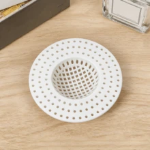 1pc Sink Drain Filter And Hair Catcher - Essential Accessory For Kitchen And Bathroom, Plastic Food Waste Stopper. Multi-Color Option, Anti-Clogging And Anti-Insect Net, Easy To Clean - Multicolor - View 11