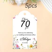 Custom Wine Bottle Tags, Custom Gift Tags, Custom Thank You Cards, Custom Clothing Tags, Custom Paper Box Tags, Custom Cardstock, Custom Thank You Cards, Custom Shaped Greeting Cards, Party, Holiday, Gathering, Restaurant, Wedding, Back To School, Confession Season - Commemorative Hang Tag - View 26