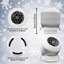 Winter Snowflake Projection Light, Christmas Decoration Gift Lamp, USB Powered, 360° Adjustable Angle. Perfect For Bedroom Party Decoration, Gathering Atmosphere Lighting, Home Decor And Birthday Gift. - Snowflake - View 5