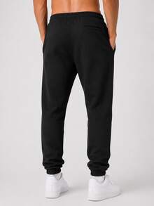 Fear Of God Essentials Sweatpant Black (SS22) Unisex - 黑色運動褲 - 查看 5