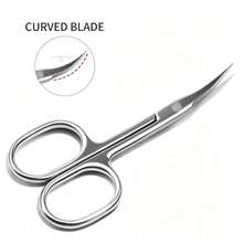 Stainless Steel Cuticle Trimmer Nail Clipper Dead Skin Remover Nail Care Tool - Silver - View 1