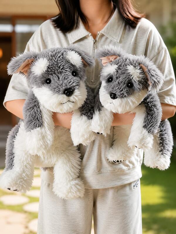 60cm/23.62in Tall Plush Greyhound Stuffed Animal Doll, Cute Soft Hound Dog Puppy Decor, Creative Gift For Kids Birthday Party, Home Decoration, Girls Room, Collection, Game