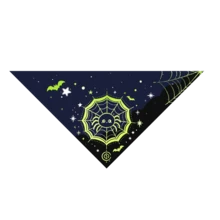 Halloween Pet Bandana, Adjustable Spooky Cute Pumpkin & Ghost Pattern Dog Scarf, Soft Breathable Cat Collar, Suitable For Small, Medium, Large Pets For Holiday Parties And Daily Wear - Multicolor - View 18