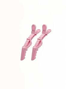 2/5/10 Buah Jepit Rambut Buaya Plastik Warna Pink Anti Selip untuk Memotong Rambut, Menata Rambut di Salon, Mewarnai Rambut, dan Memperbaiki Rambut Sehari-hari - MultiWarna - View 10