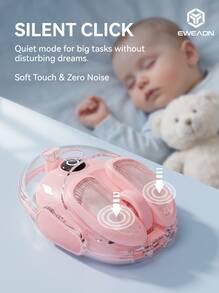 EWEADN Mouse ergonomis mini Q9 memiliki desain ringan yang cocok untuk tangan kecil wanita dan pelajar, menyesuaikan dengan telapak tangan dan mencegah kelelahan bahkan setelah penggunaan yang lama. Mouse ini juga portabel untuk dibawa bepergian. - View 12
