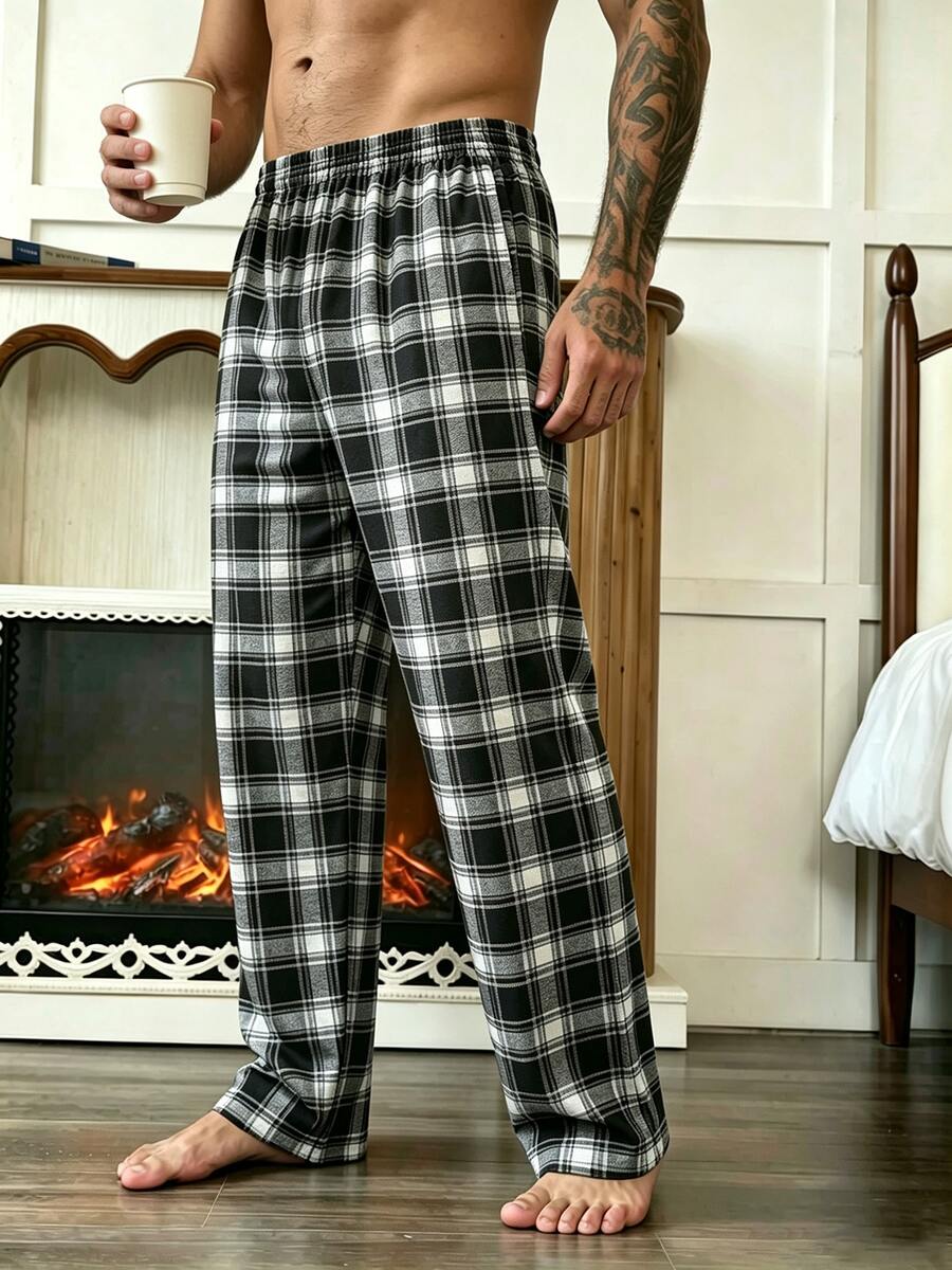 Men Loungewear Bottoms - Mixed Colors - View 1
