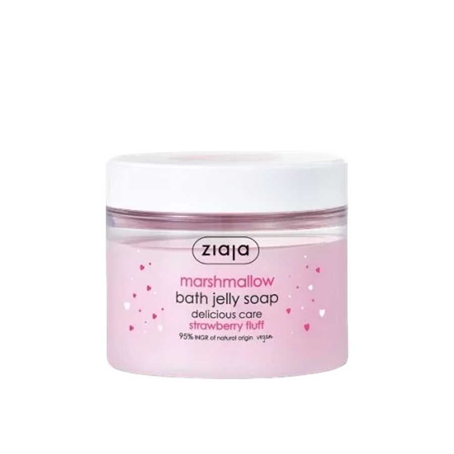 Ziaja Marshmallow Bath Jelly Soap 260ml - Lemon - View 1