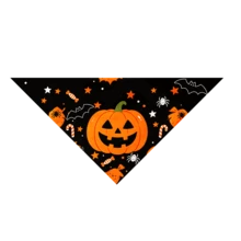 Halloween Pet Bandana, Adjustable Spooky Cute Pumpkin & Ghost Pattern Dog Scarf, Soft Breathable Cat Collar, Suitable For Small, Medium, Large Pets For Holiday Parties And Daily Wear - Multicolor - View 17