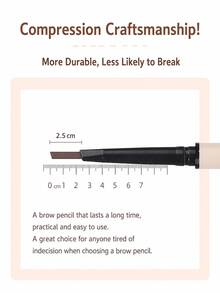 NOVO Ultra-Fine Triangle Eyebrow Pencil, Waterproof And Sweat-Resistant, Long-Lasting And Smudge-Proof, Natural Brow Color, Creates Realistic Hair-Like Brow Effect, Suitable For Beginners - 02#Dream Brown - View 6