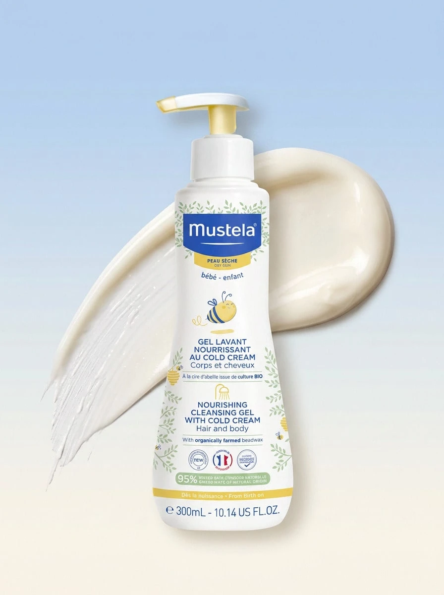 Mustela Nourishing Cleansing Gel With Cold Cream 10,1oz 10.14oz/300ml - Multicolor - View 1