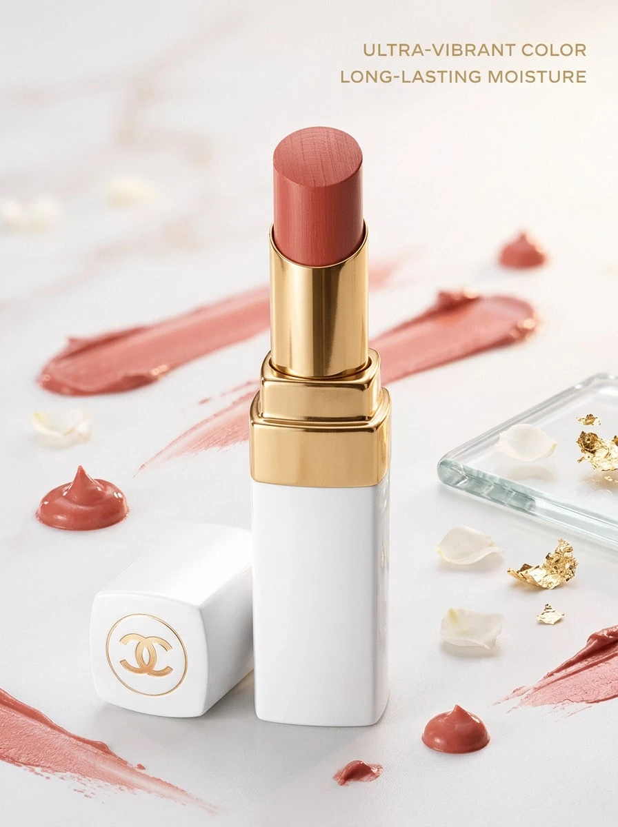 CHANEL Rouge Coco Baume 润唇膏 914 自然魅力 0.11盎司/3克 - 914 自然魅力 - 查看 1