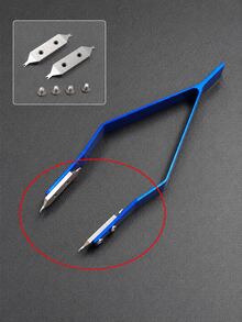 1套21件手錶維修工具組，包含20件手錶彈簧條（14mm、16mm、18mm、20mm、22mm）及1件不鏽鋼金屬V型彈簧條拆卸工具，附PVC透明收納盒，便攜式手錶維修工具組，節日家庭禮物 - 藍色 - 查看 4