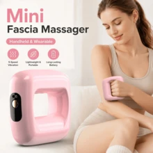 GENAI Mini Body Massager, Wireless Portable Fascia Massage Device, Handheld & Wearable Massager, Rechargeable Compact Muscle Relaxation Tool For Arms, Waist, Legs, Home Fitness Daily Care, Gift For Women & Girls - Multicolor - View 2