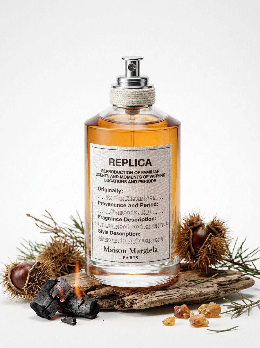 Maison Margiela 壁炉旁男士淡香水喷雾 EDT 3.4盎司/100毫升 生日 毕业派对 旅行 露营 户外活动 校园旅行 节日 周年纪念 秋季 - 查看 1