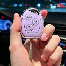 汽車鑰匙保護套 適用於 新世代 New Transit 直柄舊款 Mondeo 直柄鑰匙保護套 遙控鑰匙蓋 汽車鑰匙 FOB，TPU 鑰匙殼 送禮給伴侶、母親、父親、朋友 - 單殼 - 查看 3