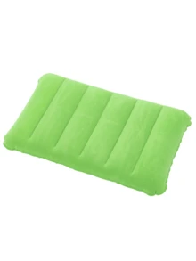 Minimalist Solid Color Rectangular Inflatable Pillow, Flocked Fabric, Lightweight Foldable Portable Outdoor Sleeping Pad, Suitable For Camping, Hiking, Beach, Picnic - Multicolor - View 17
