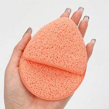 1/5/10pcs Deep Cleansing & Exfoliating Facial Sponges, Random Color And Shape, Reusable, Removes Blackheads And Deep Dirt, Suitable For Makeup And Skincare - Multicolor - View 3