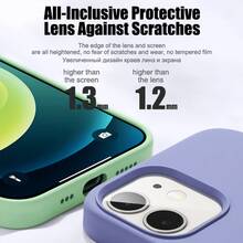 New Luxury Shockproof Soft Friendly Phone Case Compatible With Iphone 17 16 15 Pro 14 Plus 13 12 11 17 Pro Max Air XR XS Max X/XS 7/8 Plus 7/8, Drop-Proof Silky Protective Cover, Fall-Resistant Design, Skin-Friendly Material Blue - Navy Blue - View 8