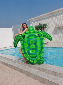 OBOVAY 1pc A Floating Raft Of Inflatable Sea Turtles With Handles(1.75*1.75*0.35m), Durable PVC Material, Suitable For Outdoor Surfing,Inflatable Pool Floats,Pool Inflatable,Holiday Essential - Multicolor - View 1