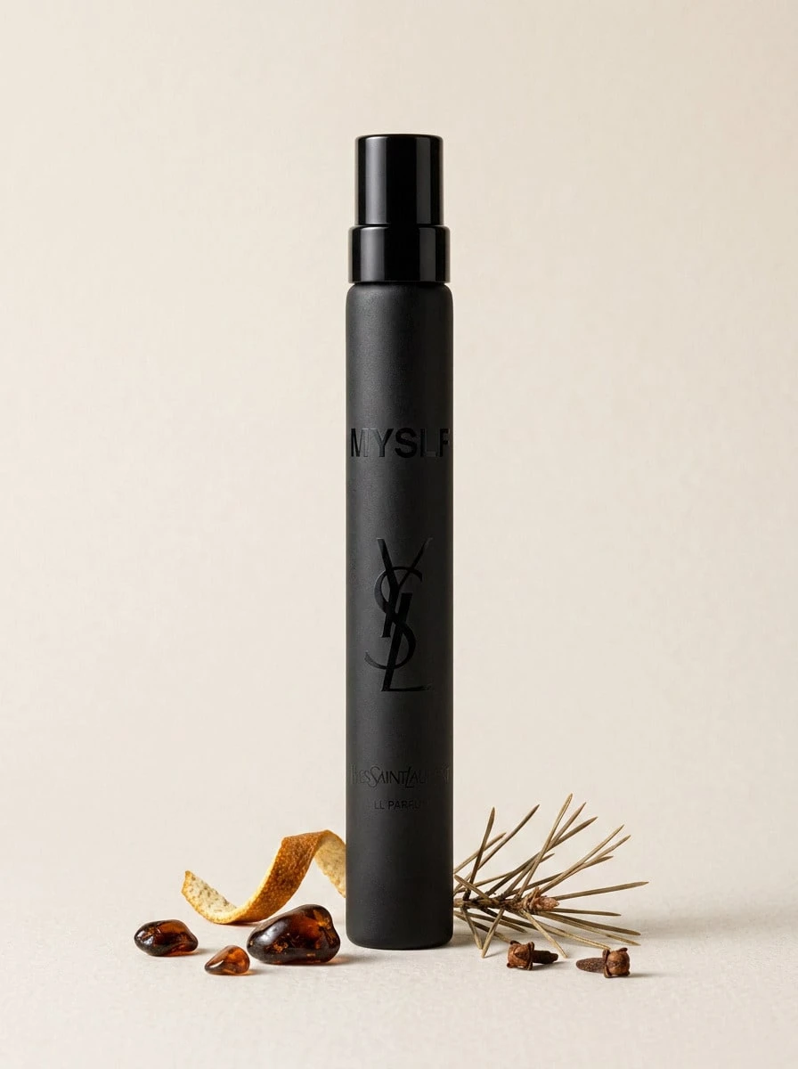 Yves Saint Laurent Myslf Le Parfum 男士喷雾香水香水旅行必备品 0.04oz/1.2ml*3 持久留香男友丈夫父亲兄弟生日毕业派对旅行露营户外学校校园旅行节日夏季秋季万圣节夏季精选夏季必备品夏季经典 YSL Majestic Luxe 轻松优雅简约奢华礼品魅力氛围适合日常使用 - Myslf Le Parfum - 查看 1