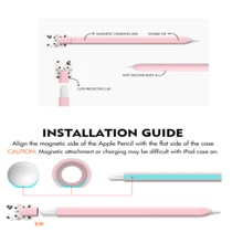 Silicone Protective Sleeve Compatible With Apple Pencil Pro And 2nd Generation, Silicone Protective Sleeve With IPencil Pro - Multicolor - View 10