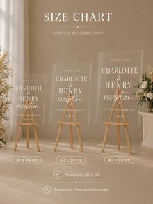 Photo Wedding Welcome Sign, Wedding Rehearsal Sign, Modern Wedding Sign, Acrylic Welcome Sign, Wedding Photo Sign, Welcome To Our Wedding - Multicolor - View 8
