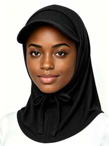 YPGVUO Solid Color Pointed Hood Drawstring Hijab, Sun Protection Breathable Sports Headscarf, Suitable For Daily Walking, Jogging, Travel And Outdoor Activities - Scarf - View 11