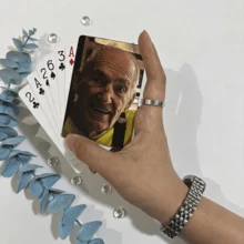 Customizable Photo Playing Cards For Couples - 54 Matte Finish Deck With Heart Design, Personalize With Your Photo For A Unique Touch - Ideal Anniversary Gift - Sets - View 4