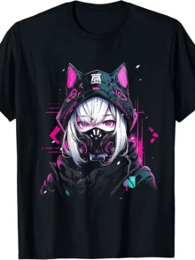 Women T-Shirts - 黑色 - 查看 7
