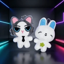 DELUSTA Móc khóa búp bê bông phong cách Hàn Quốc phiên bản Q dễ thương Zhang Hao Ricky Yujin Kim Gyuvin, phụ kiện treo túi xách balo, trang trí treo ô tô, trưng bày bàn làm việc, quà sinh nhật cho bạn bè, bộ sưu tập fan - Nhiều màu - Xem 6