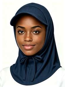 YPGVUO Solid Color Pointed Hood Drawstring Hijab, Sun Protection Breathable Sports Headscarf, Suitable For Daily Walking, Jogging, Travel And Outdoor Activities - Scarf - View 9