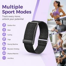 SENBONO New Smart Band: Fitness Tracking, Multi-Sport Modes, Fitness Tracking Band, 24-Hour Sleep Monitoring, All-Day Continuous Heart Rate & Blood Oxygen Monitoring, Lightweight Body - Fashionable Multi-Function Smart Watch - View 5