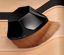 Shu Uemura No. 55 Seamless Foundation Brush, 198,000 Dense Bristles, 10s Quick Makeup Application, Zero Powder Feel Natural Look, No Powder Absorption, No Creasing, Professional-Grade Base Makeup For Beginners - Black - View 3