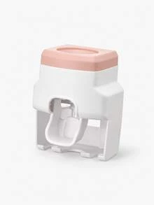 Creative Wall-Mounted Automatic Toothpaste Dispenser Bathroom Accessories Set Waterproof Slouchy Toothpaste Squeezer Toothbrush Holder - A - View 8