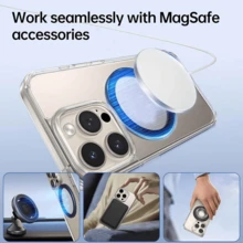 1/2/6Pcs For Magsafe Magnetic Metal Ring ForPhone Universal Metal Sticker Support Wireless Charger Plate Sheet Magnet Car Holder - Multicolor - View 3