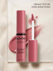 NYX Butter Gloss 32 草莓起司蛋糕 0.27oz/8ml – 甜美粉色調高光澤唇彩，不黏膩奶油質地，打造柔嫩雙唇，適合女性的專業唇妝，日常穿搭與約會之夜的理想選擇 - Strawberry Cheesecake (BLG32) - 查看 1
