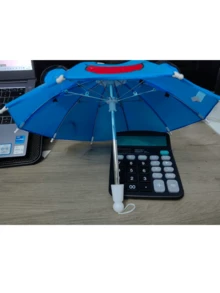 約 22cm 可愛卡通兒童耳形折疊傘，兒童舞蹈道具傘，適合海灘、露營、戶外使用，便攜式 - 多色 - 查看 9