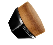 Shu Uemura No. 55 Seamless Foundation Brush, 198,000 Dense Bristles, 10s Quick Makeup Application, Zero Powder Feel Natural Look, No Powder Absorption, No Creasing, Professional-Grade Base Makeup For Beginners - Black - View 2